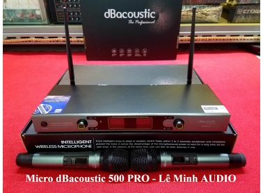 Micro không dây dB-acoustic DB500 PRO mới 100%