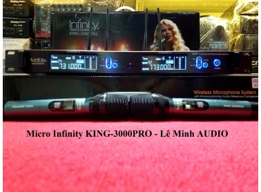 Micro không dây Infinity KING-3000 PRO mới 100%
