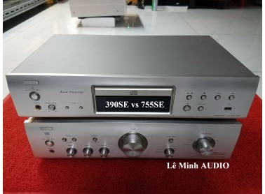 Combo Audio Denon 390SE vs 755SE