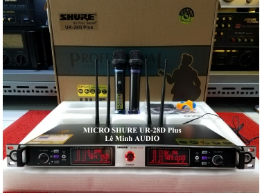 Micro SHURE UR-28D Plus