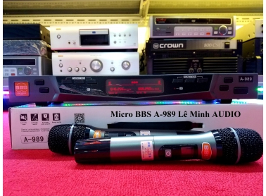 Micro không dây BBS A989
