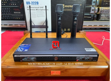 Micro không dây dB RELACART UR – 222D mới 100%