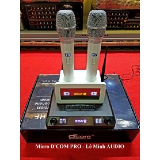 Micro cao cấp không dây Dcom PRO mới 100%