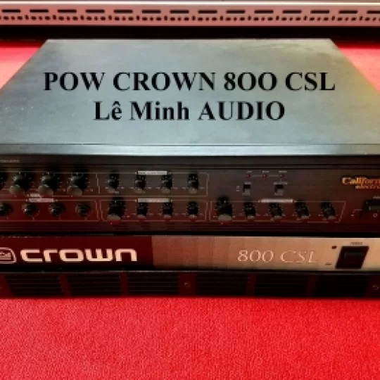 Cục đẩy công suất Main Crown 800-CSL