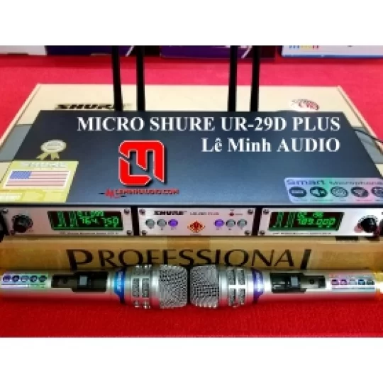 Micro KaraOke SHURE UR-29D Plus