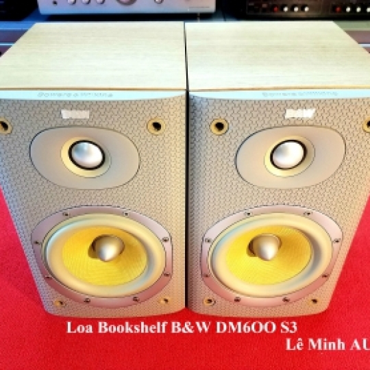 Loa Bookshelf B&W DM600 S3