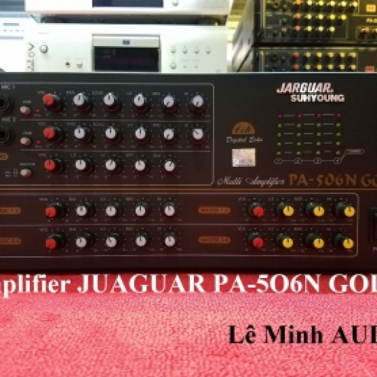 Amply Jarguar Suhyoung 4 kênh PA-506N Gold