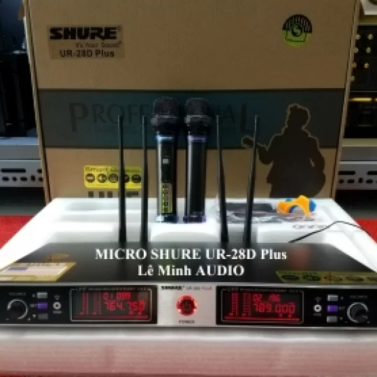 Micro SHURE UR-28D Plus