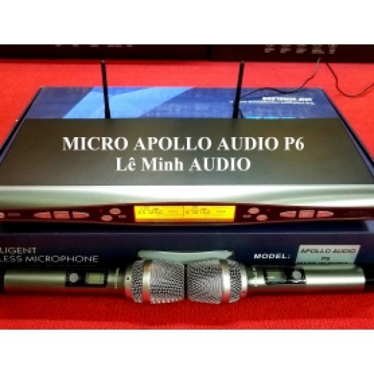 Micro cao cấp không dây APOLLO AUDIO P6