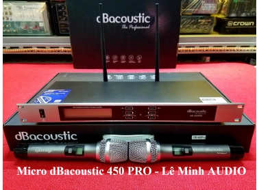 Micro không dây DBacoustic 450 PRO mới 100%
