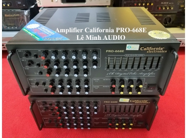 Amplifier California PRO-668E