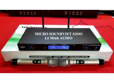 MICRO không dây WIRELESS SOUNDVIET S300 mới 100%