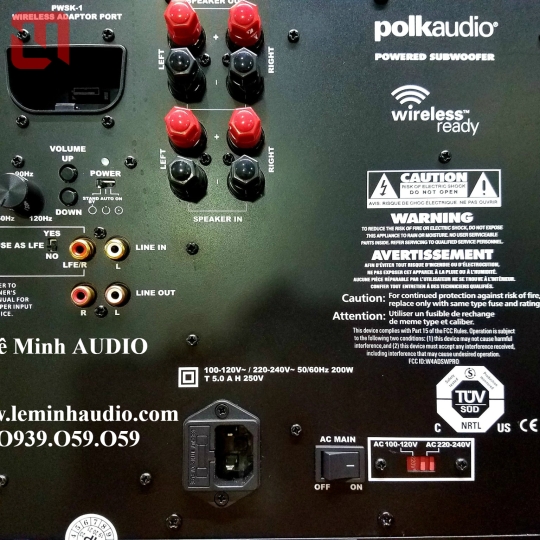 SUB điện POLK AUDIO DSWPRO 660wi