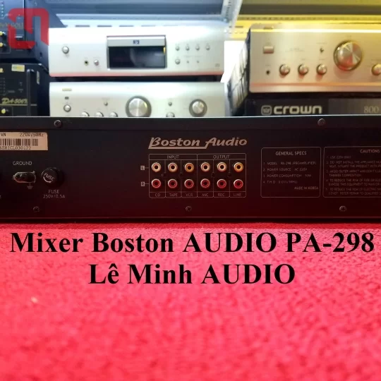 Mixer Boston AUDIO PA-298