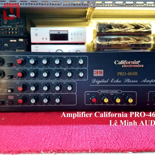 Amplifier CALIFORNIA PRO-468B