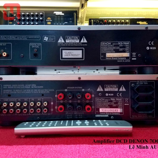 Combo Denon DCD-700AE và PMA-700AE
