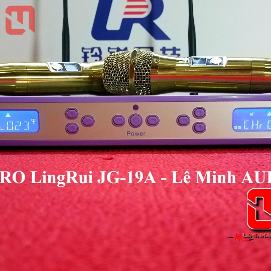 MICRO không dây cao cấp LingRui JG-19A ( Luxury Golden )