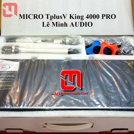 Micro không dây TplusV King 4000 PRO