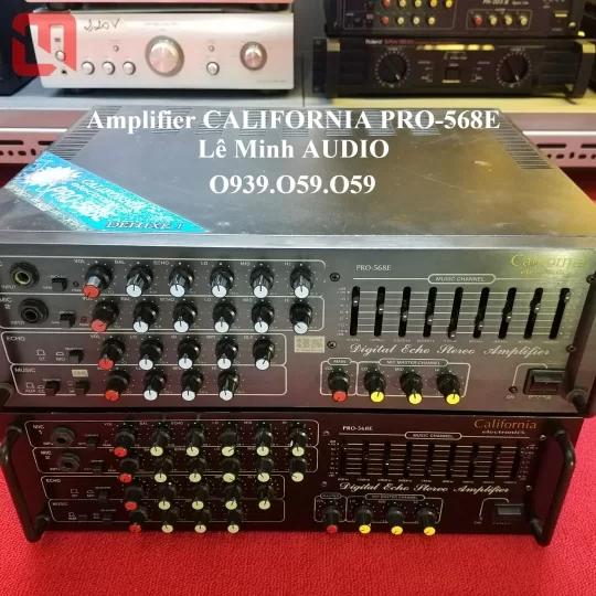 Amplifier California PRO-568E
