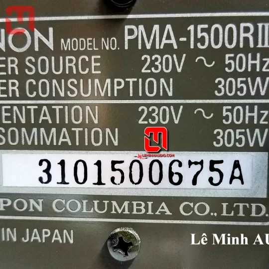 Amplifier Denon PMA-1500RII màu GOLD
