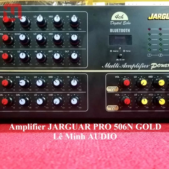 Ampli JARGUAR PRO 506N GOLD AF hàng Nhật Hoàng