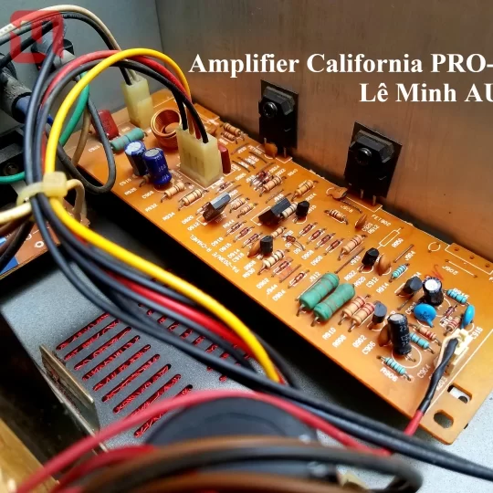Amplifier CALIFORNIA PRO-468B