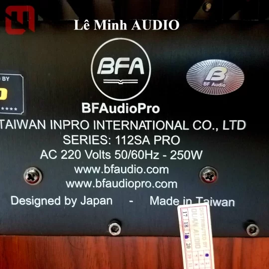 SUB điện BF AUDIO UK-112SA PRO
