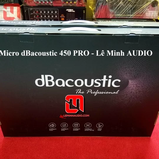 Micro không dây DBacoustic 450 PRO mới 100%