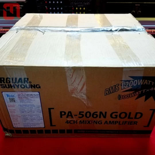 Amply Jarguar Suhyoung 4 kênh PA-506N Gold