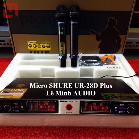 Micro SHURE UR-28D Plus