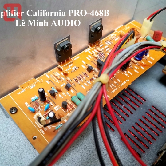 Amplifier CALIFORNIA PRO-468B