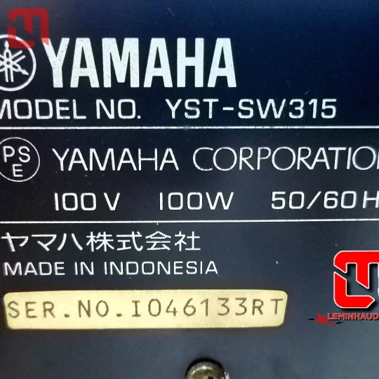 Loa Sub điện YAMAHA YST-SW315 hàng Cont