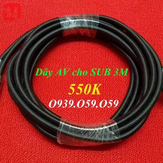 Dây AV dây Loa dây Canon hàng bãi