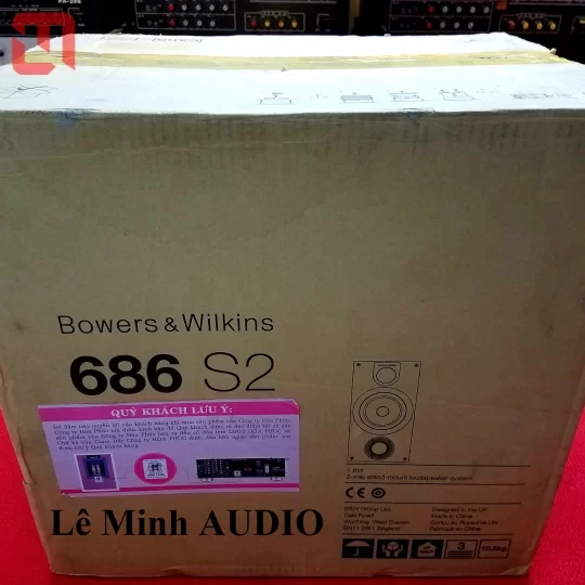 Loa Bookshelf B&W 686 S2 BLACK