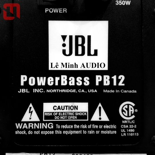 Sub JBL PowerBass PB12