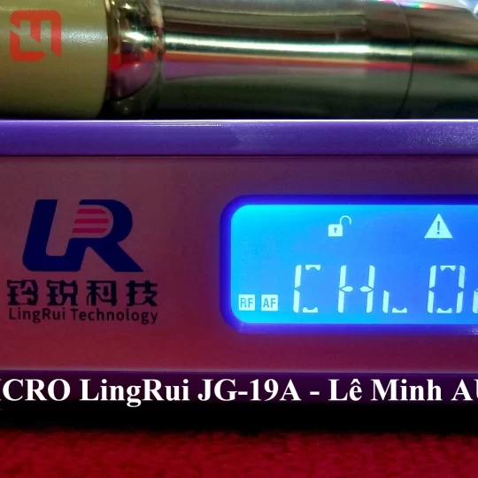 MICRO không dây cao cấp LingRui JG-19A ( Luxury Golden )