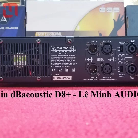 Main đẩy dB acoustic D8+ mới 100%