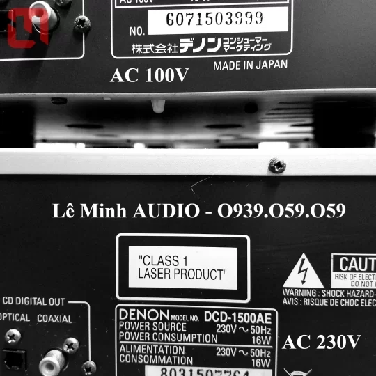 CD Denon DCD-1500AE