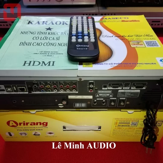 Đầu KaraOke Arirang 3600 HDMI ổ cứng 2TB