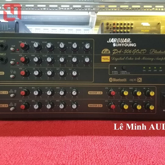 Amplifier KaraOke JARGUAR 506 GOLD BLUETOOTH