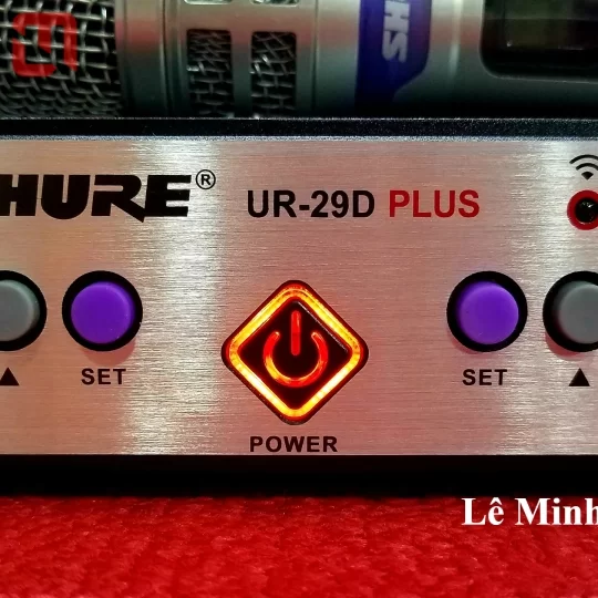 Micro KaraOke SHURE UR-29D Plus