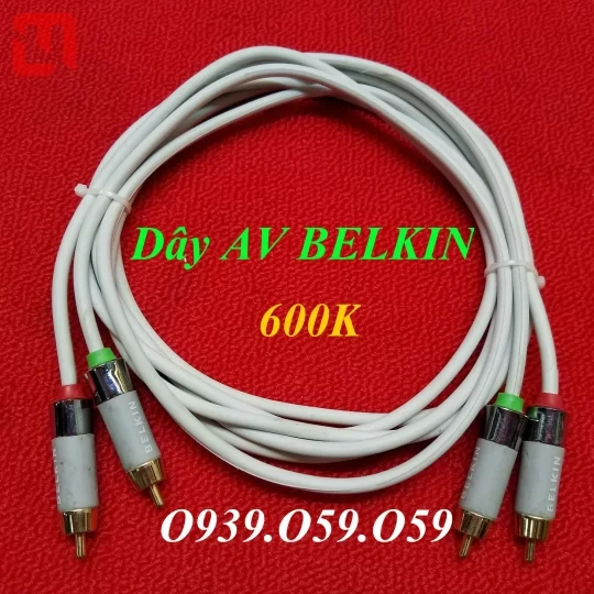 Dây AV dây Loa dây Canon hàng bãi