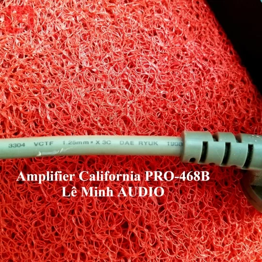 Amplifier CALIFORNIA PRO-468B