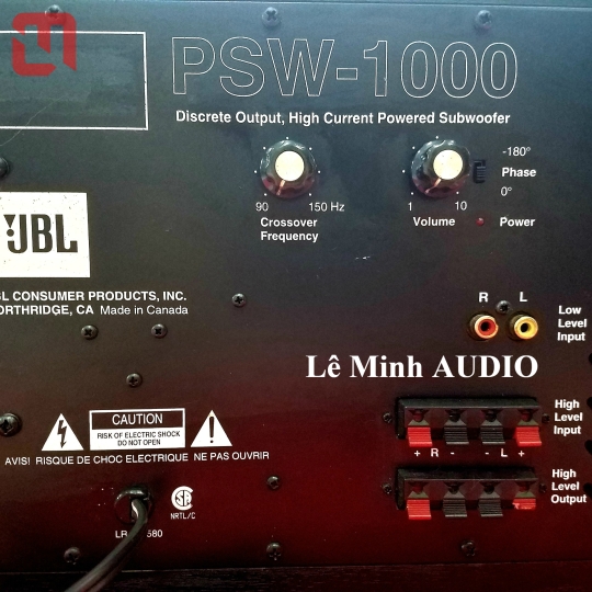 Loa SUB điện JBL PSW-1000 hàng bãi