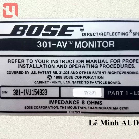 Loa BOSE 301 AV MONITOR