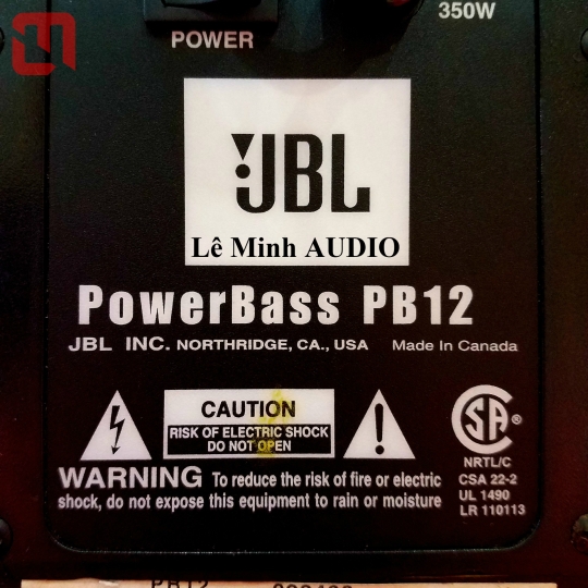 Sub JBL PowerBass PB12