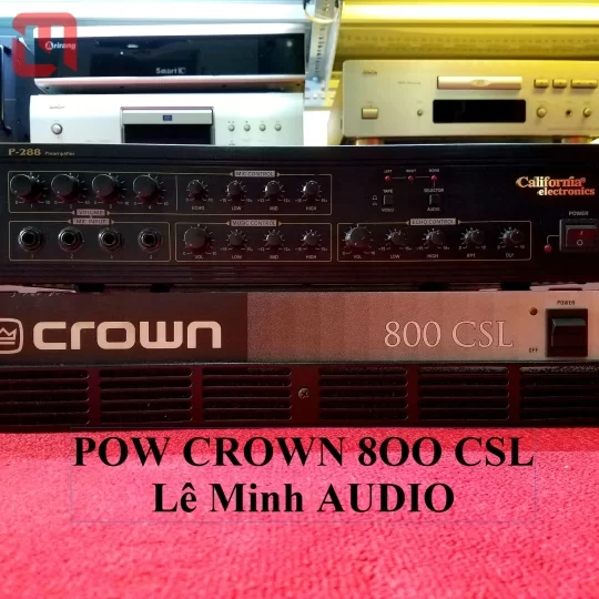 Cục đẩy công suất Main Crown 800-CSL