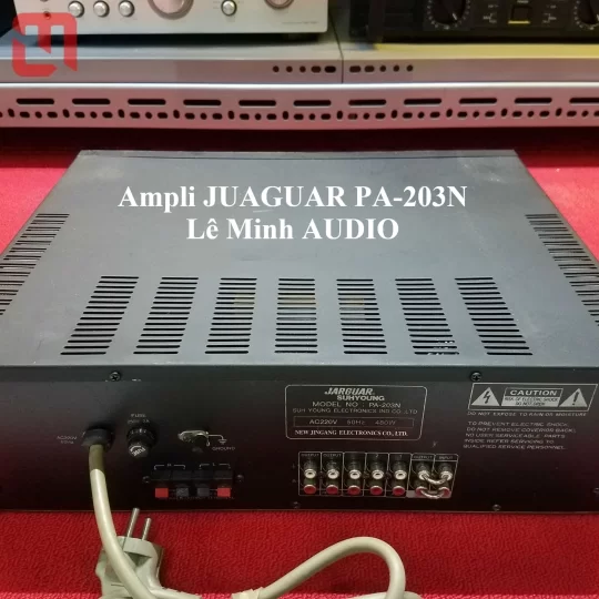 Amplifier JARGUAR PA-203N chử Đỏ