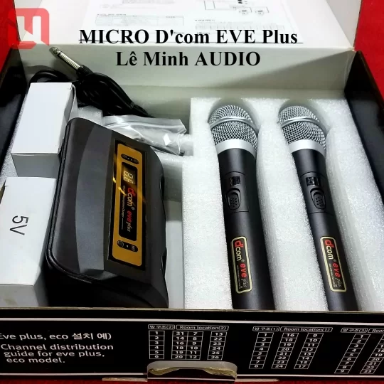 Micro không dây Dcom EVE Plus