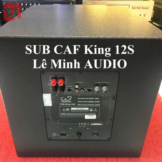 Loa Sub điện CAF King 12S mới 100%